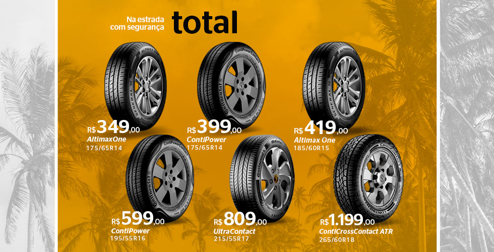 Férias - Pneutotal!